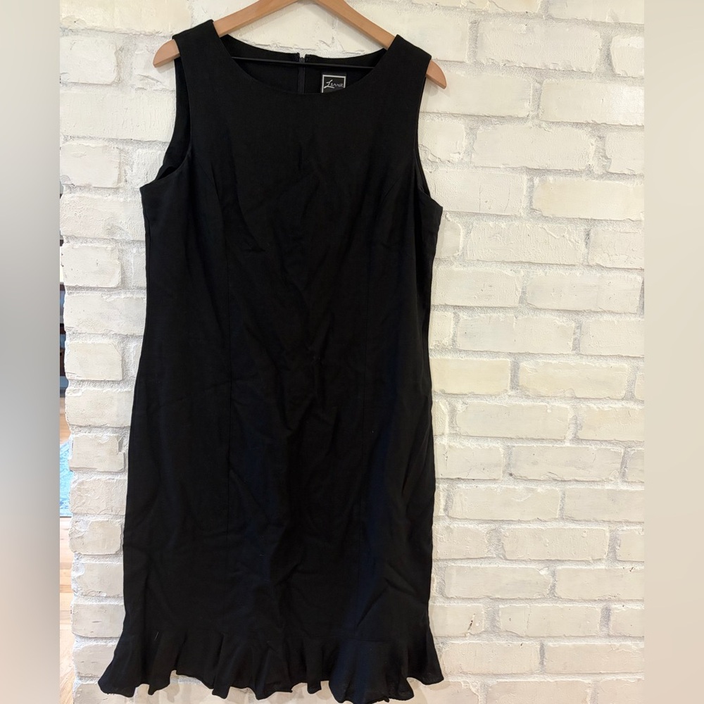 Lemmie Vintage Linen Ruffle Hem Dress Classic
(B1)